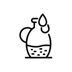 Oil icon symbol vector image Illustration