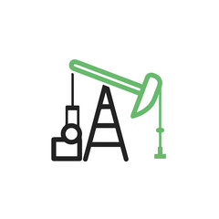 Oil icon symbol vector image Illustration