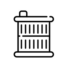 Oil icon symbol vector image Illustration