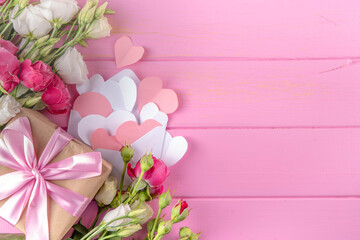 Mother's day international holiday greeting card