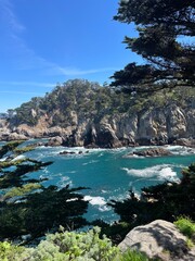 the coast of the island