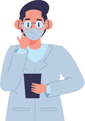 scientist man character profession