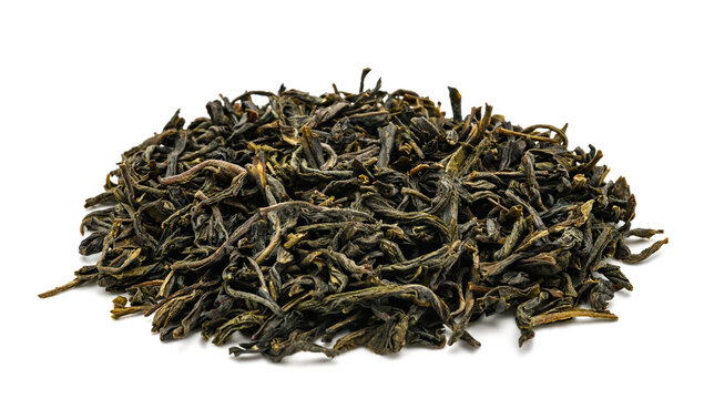 Green tea pile