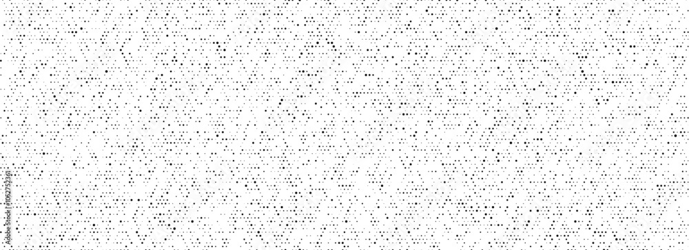 Poster dotted noise grid texture background. comic pixel grain pattern. black polka dot particles wallpaper