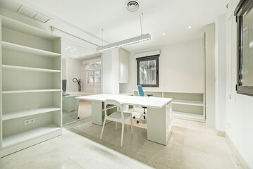 Desks: They are the center of any office. There are different types, from classic rectangular desks...