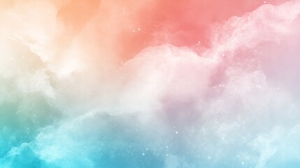 Fototapeta premium A subtle, blurry gradient in pastel tones, creating a soft, dreamy backdrop