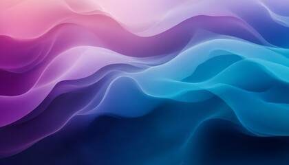 Fototapeta premium Abstract Wavy Background with Vibrant Colors.