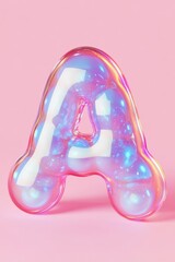 Bubbles wrapping around the letter A, the text indicating a sense of safety and protection.