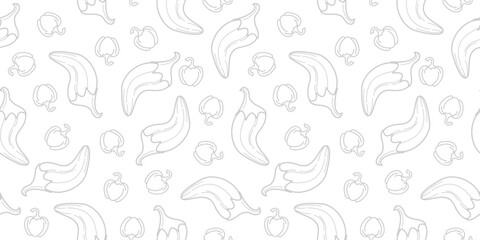 chili pattern Background. vintage chili background. pepper pattern background. chili doodle pattern background. hot chili pattern background.