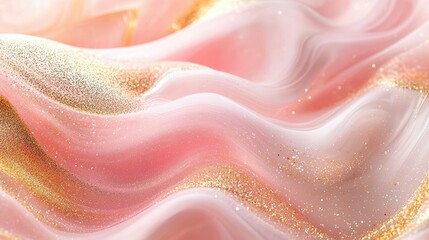 Elegant blush pink abstract background with soft textures and glittering accents for creative projects
