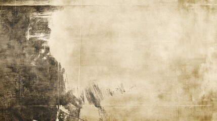 Fototapeta premium A worn, distressed paper texture in sepia tones, giving an aged, vintage feel ideal for old-world or historical themes