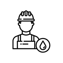 Obraz premium Oil icon symbol vector image Illustration