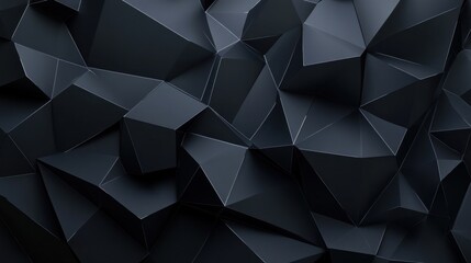 Obraz premium Abstract Dark Geometric Shapes