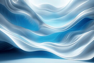 Futuristic 3D Geometric Background for Presentations