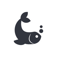 Fish Logo Template Icon