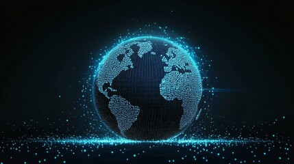 Fototapeta premium earth in space