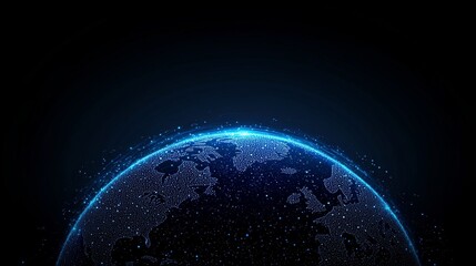 Fototapeta premium earth in space