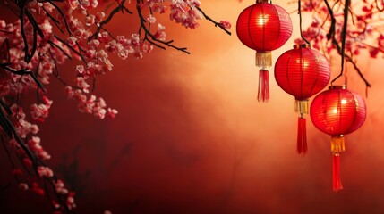 Fototapeta premium chinese new year decoration