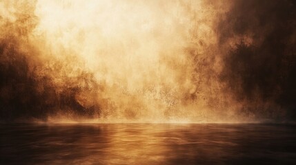 Obraz premium Dark brown background with soft and warm highlights, creating a comfortable and intimate atmosphere