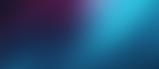 Obraz premium Abstract gradient backdrop with noisy grain texture in vibrant blue and purple hues