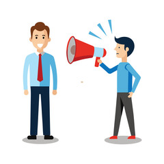 Fototapeta premium Megaphone Illustration