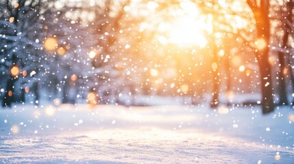 Bright Snowy Nights with Playful Expressions of Light