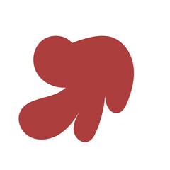 Red greeen abstract shapes vectors 