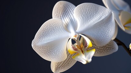 White orchid flowers