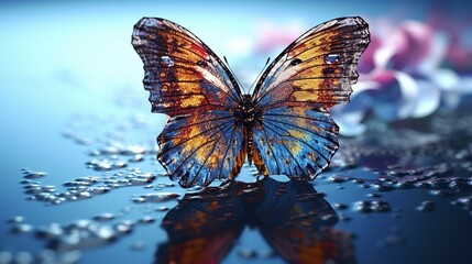 butterfly colourful