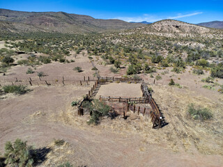 Old arizona desert coral
