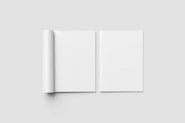 A4 MAGAZINE BROCHURE BLANK BAKGROUND
