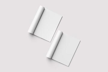 A4 MAGAZINE BROCHURE BLANK BAKGROUND