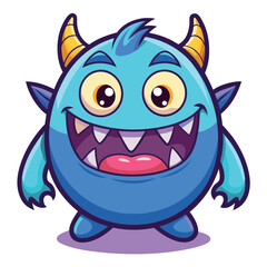 cartoon monster