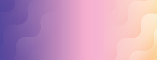 Wavy gradient background with soft purple and pink hues. The background features a smooth, pastel texture with purple and pink tones. Minimal abstract gradient wavy line vector background