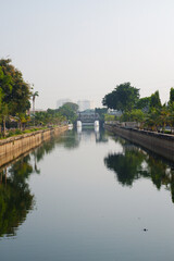  the ancient shipping route of the Kali Besar canal