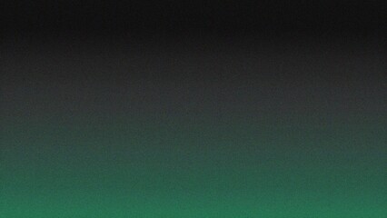 Obraz premium Green grainy banner background noisy color gradient dark texture poster header cover backdrop design