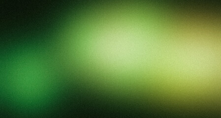 Abstract color gradient texture background. Smooth green gray color with light leaks, color flow, grainy gradient, noise texture, backdrop, website header, cover, banner, poster