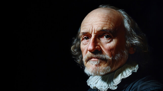 Thomas Hobbes, portrait of English Philosopher 