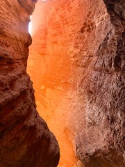 red canyon in the desert