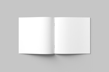 Square Brochure and Photobook Mockup