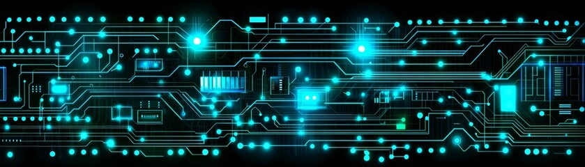 Exploring the intricacies of modern circuitry a visual journey through digital networks and technology innovations