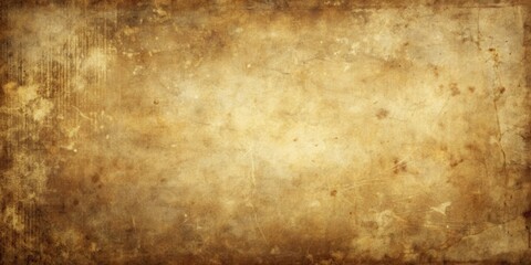 Fototapeta premium Aged Paper Texture with Wrinkles, Folds, and Stains, Providing a Vintage Background for Design and Art Projects