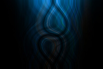 Light lines for desktop background. Stunning abstract multicolor visualization.