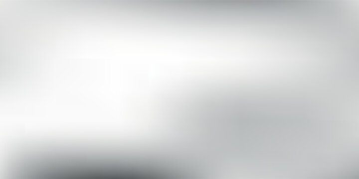 Silver foil background with metal mirror texture. Chrome gradient surface with light like could abstract eps 10