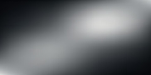 Silver foil background with metal mirror texture. Chrome gradient surface with light like could abstract eps 10