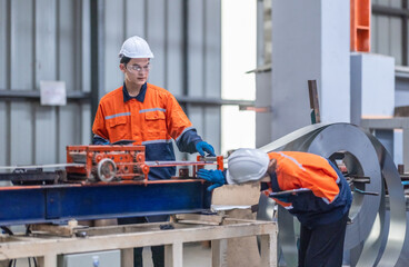 Machine Calibration in Metal Sheet Factory