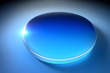 Elegant transparent glass background with soft gradient effects, beautifully rendered in 3D