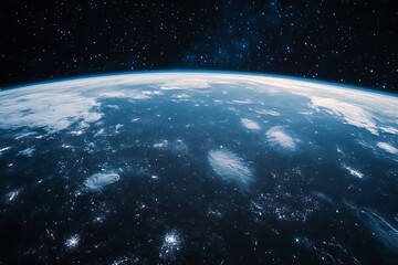 Obraz premium Earth from Space: A Stunning View of Our Planet