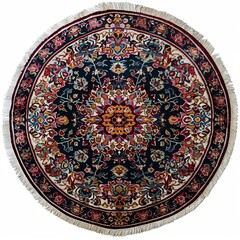 Naklejka premium carpet with white background