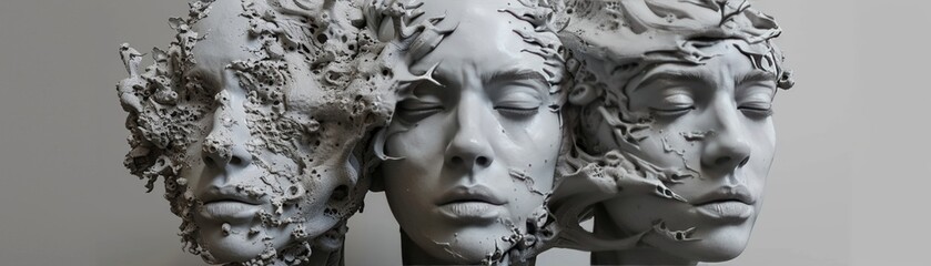 Create a collection of 3D clay renders that showcase the beauty and diversity of wildlife from around 